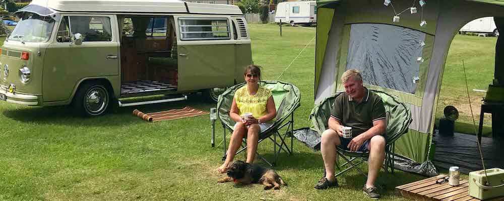 Camping at Rose Farm Touring Park near Norfolk Coast seal trips